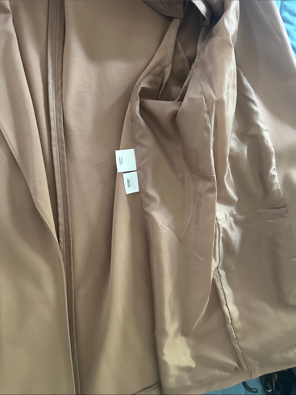 Anne Klein Dusty Rose Open-Front Blazer - Picture 10 of 14